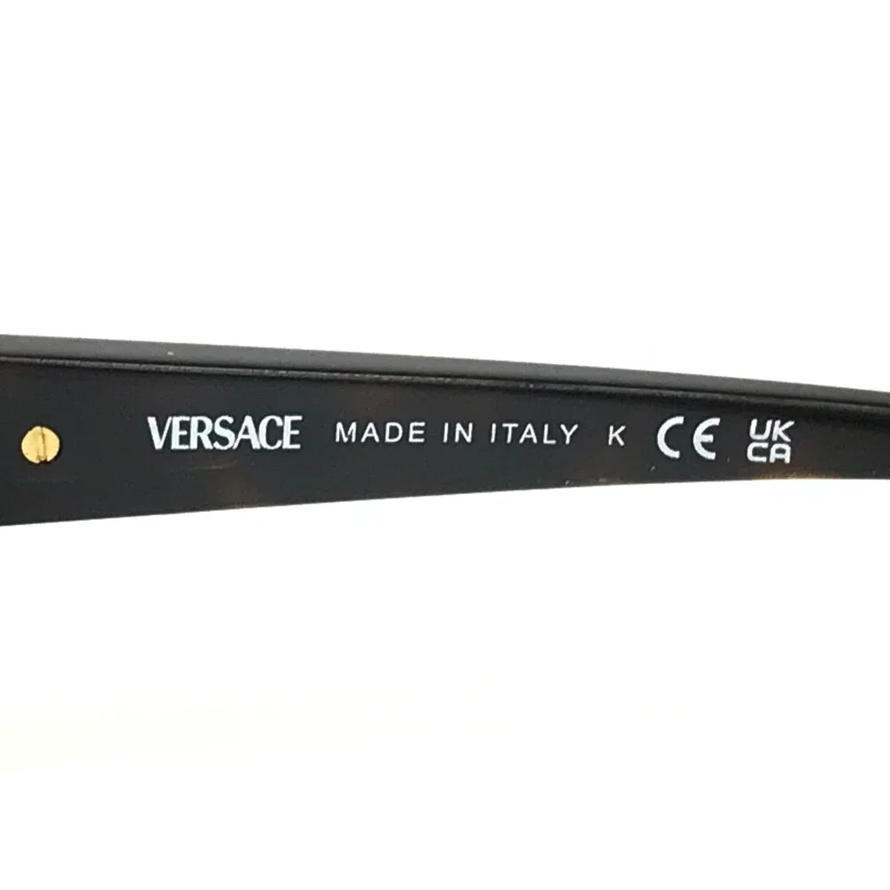 Versace Eyeglasses Frames MOD.3372-U 108 Tortoise Cat Eye Full Rim 52-17-140